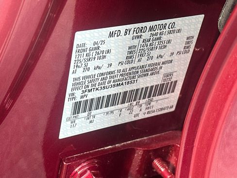 Certified 2025 Ford Mustang Mach-E Premium AWD/4WD image 35