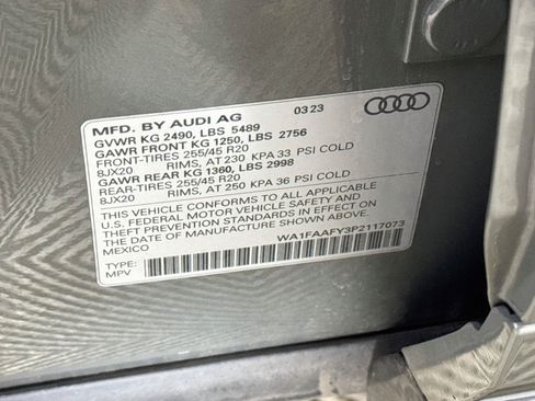 Used 2023 Audi Q5 2.0T Prestige w/ Prestige Package AWD/4WD image 31