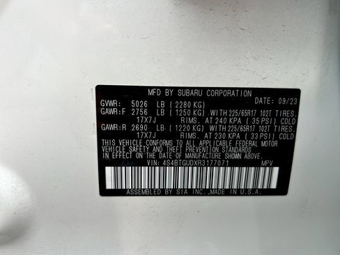 Used 2024 Subaru Outback Wilderness AWD/4WD image 29