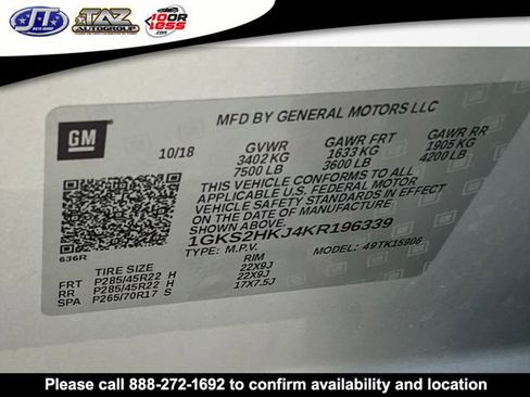 Used 2019 GMC Yukon XL Denali w/ Denali Ultimate Package AWD/4WD image 23