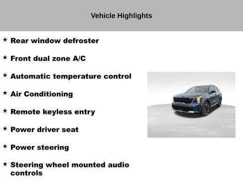 Certified 2025 Kia Sorento S w/ Panoramic Sunroof Package image 28