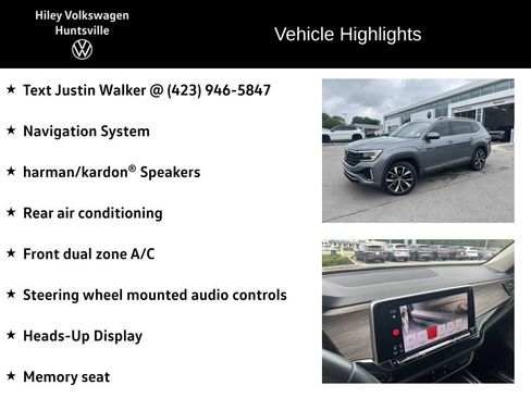 Certified 2024 Volkswagen Atlas SEL Premium R-Line AWD/4WD image 6