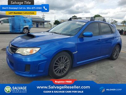 Used 2012 Subaru Impreza WRX Hatchback