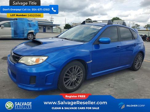 Used 2012 Subaru Impreza WRX Hatchback AWD/4WD image 1