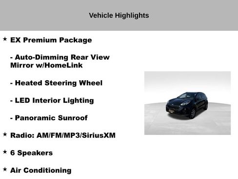 Used 2018 Kia Sportage EX w/ EX Premium Package AWD/4WD image 13