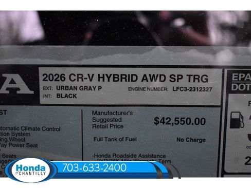New 2026 Honda CR-V Sport Touring image 39