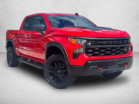 Used 2022 Chevrolet Silverado 1500 Custom Trail Boss AWD/4WD image 12