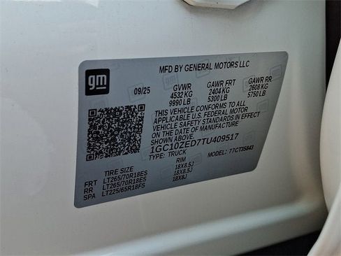 New 2026 Chevrolet Silverado EV LT w/ Plus Package image 12