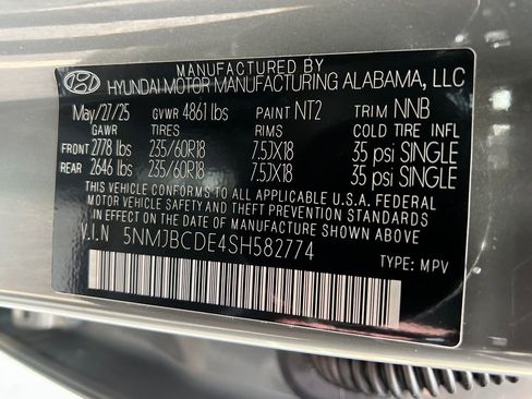 Used 2025 Hyundai Tucson SEL AWD/4WD image 26