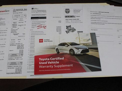 Certified 2025 Toyota Tundra SR5 w/ TRD Off-Road Package AWD/4WD image 28