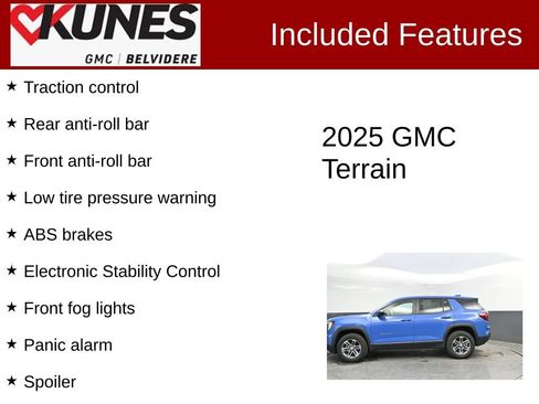 Used 2025 GMC Terrain Elevation AWD/4WD image 3