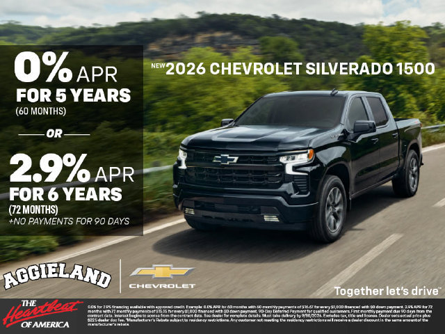 New 2026 Chevrolet Silverado 1500 RST w/ Texas Edition Plus AWD/4WD image 4