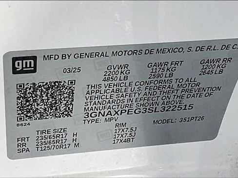 Used 2025 Chevrolet Equinox LT image 18