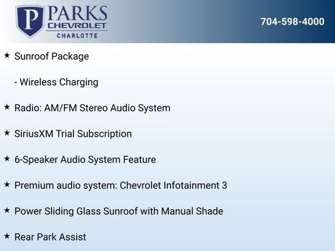 New 2026 Chevrolet Trax RS w/ Sunroof Package FWD image 14