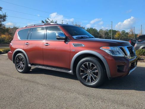 Used 2017 Nissan Armada Platinum w/ Captain Seat Package image 3