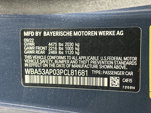 Used 2023 BMW 430i Coupe w/ Convenience Package RWD image 12