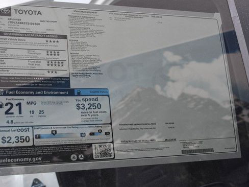New 2026 Toyota 4Runner TRD Sport AWD/4WD image 14