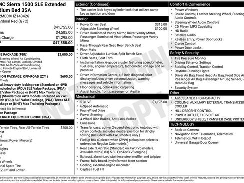 Used 2017 GMC Sierra 1500 SLE w/ SLE Value Package AWD/4WD image 4