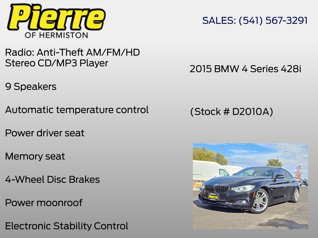 Used 2015 BMW 428i Coupe RWD image 18