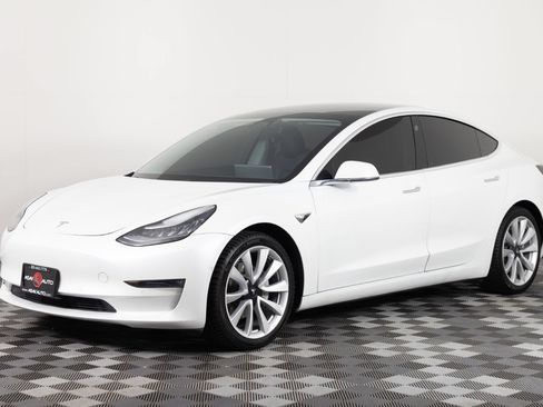 Used 2019 Tesla Model 3 Long Range AWD/4WD image 1
