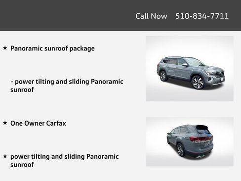 Certified 2025 Volkswagen Atlas SE FWD image 4