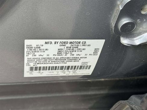 Used 2020 Ford Explorer XLT w/ Equipment Group 202A image 32