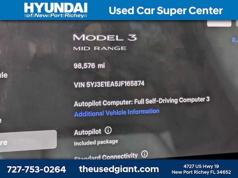 Used 2018 Tesla Model 3 Mid Range image 12