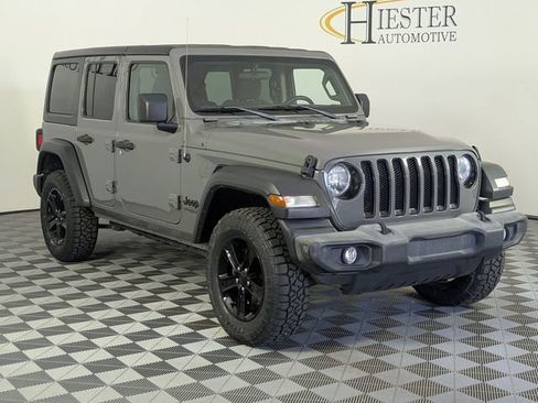 Used 2021 Jeep Wrangler Unlimited Sport AWD/4WD image 2