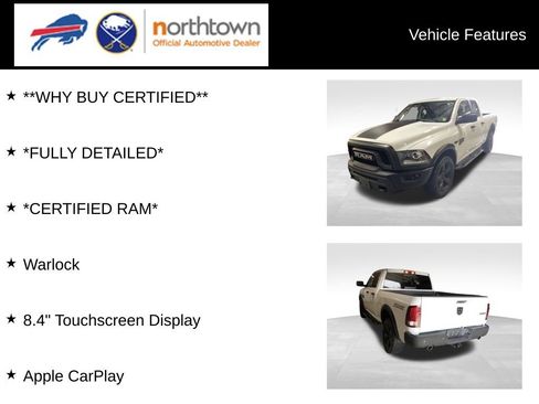 Certified 2020 RAM 1500 Warlock w/ Electronics Group AWD/4WD image 4