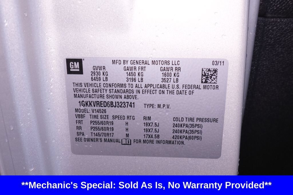 Used 2011 GMC Acadia SLT AWD/4WD image 39