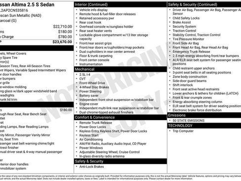 Used 2012 Nissan Altima 2.5 S image 14