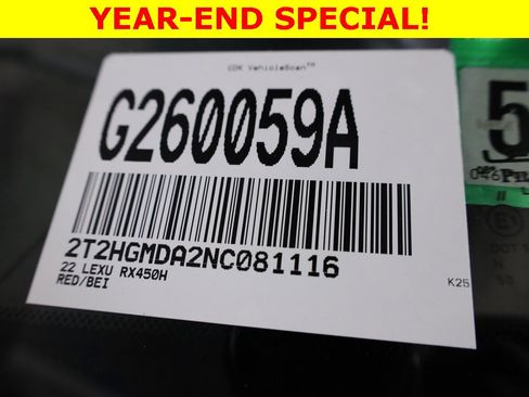 Used 2022 Lexus RX 450h AWD w/ Premium Package image 58