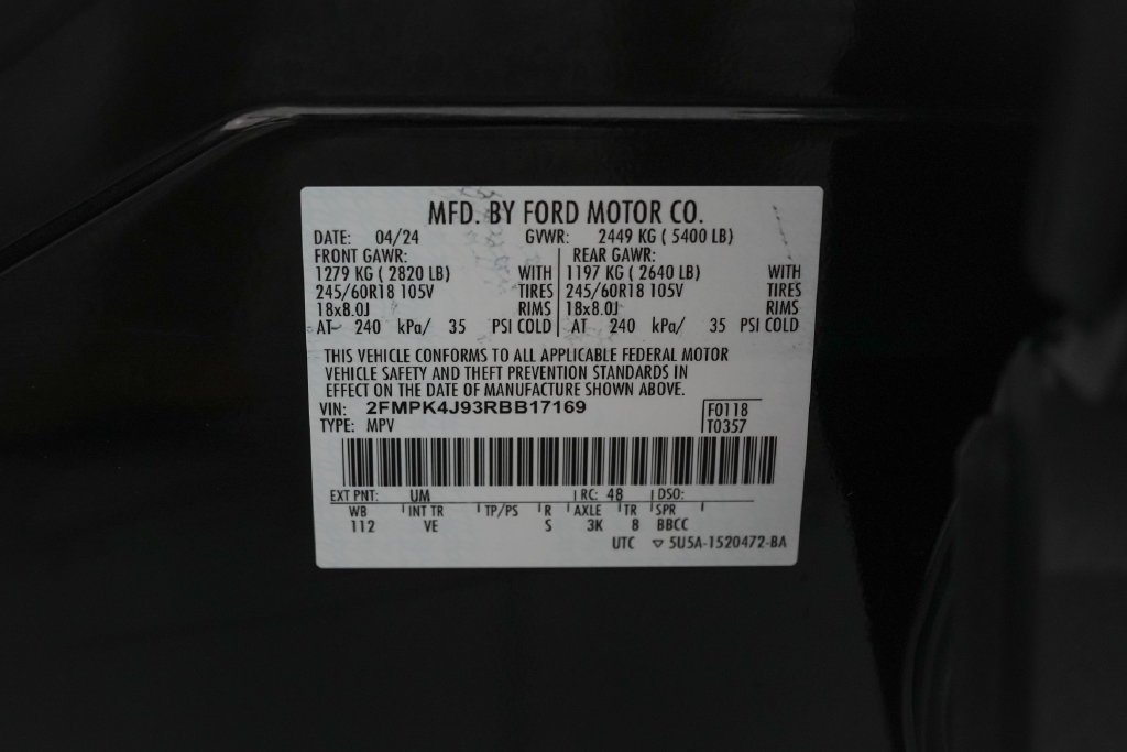 Certified 2024 Ford Edge SEL w/ Convenience Package AWD/4WD image 23