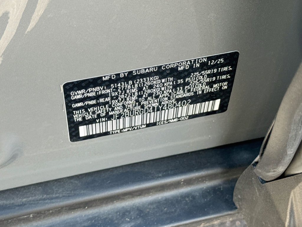Certified 2026 Subaru Outback Limited XT AWD/4WD image 33