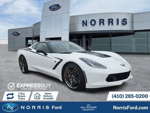 Used 2015 Chevrolet Corvette Stingray Coupe w/ 2LT Preferred Equipment Group RWD image 1