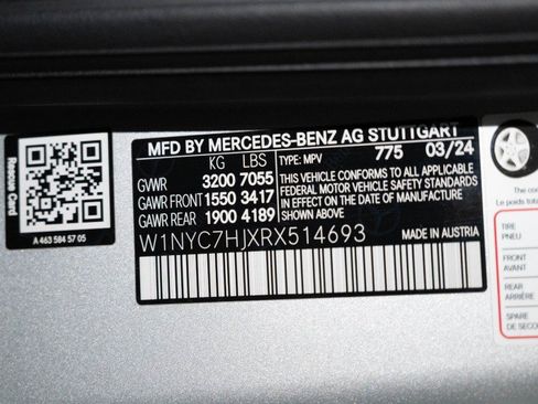 Certified 2024 Mercedes-Benz G 63 AMG 4MATIC image 33
