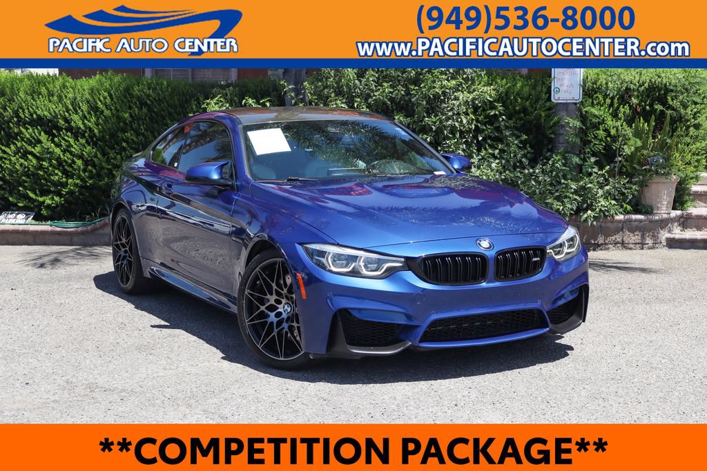 Used 2020 BMW M4 Coupe w/ Competition Package RWD image 1