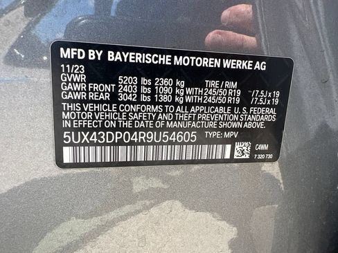 Used 2024 BMW X3 sDrive30i w/ Convenience Package RWD image 8