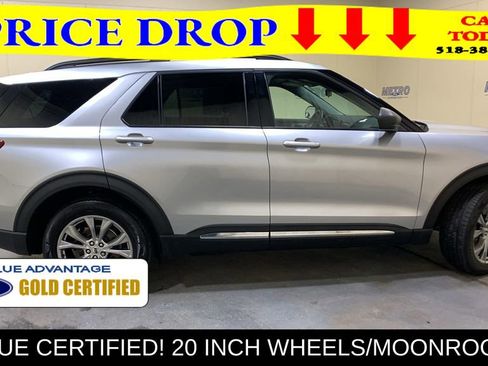 Certified 2022 Ford Explorer XLT w/ Equipment Group 202A AWD/4WD image 2
