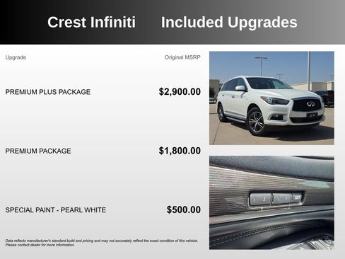 Used 2016 INFINITI QX60 Luxe w/ Premium Plus Package AWD/4WD image 5