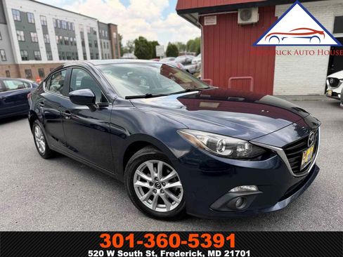 Used 2016 MAZDA MAZDA3 i Touring w/ Popular Equipment Package FWD image 1