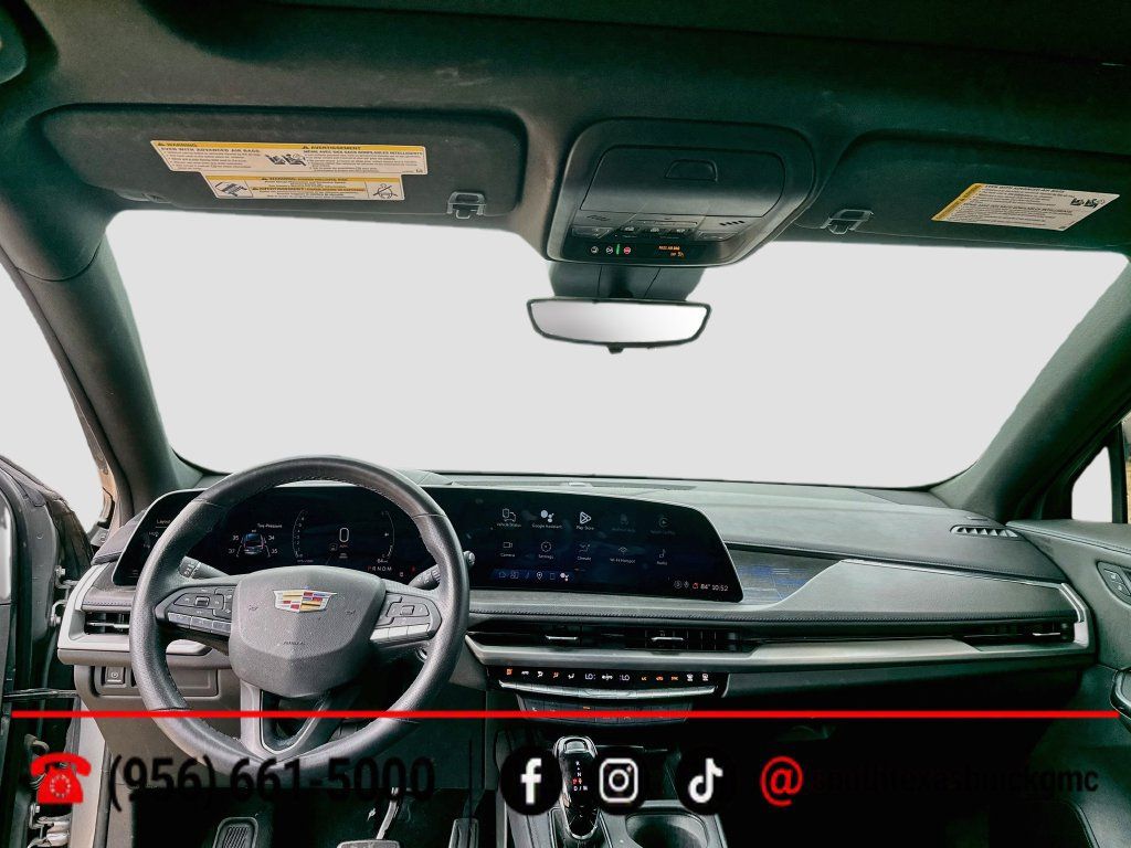 Used 2025 Cadillac XT4 Sport w/ LPO, Onyx Lite Package FWD image 23