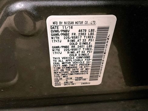 Used 2017 Nissan Rogue S image 32