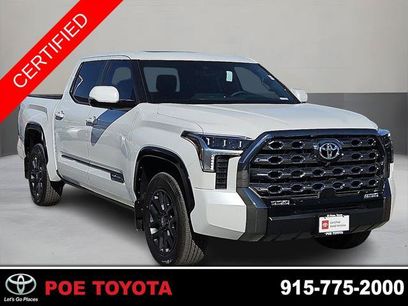 Certified 2026 Toyota Tundra Platinum