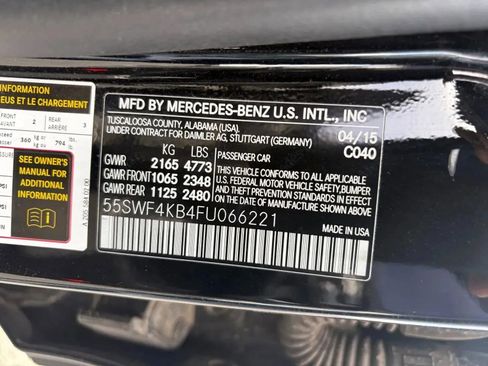 Used 2015 Mercedes-Benz C 300 4MATIC Sedan image 33