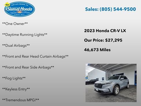 Used 2023 Honda CR-V LX image 7