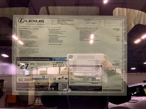 New 2026 Lexus TX 500h AWD image 22