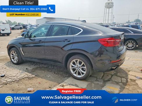 Used 2015 BMW X6 xDrive35i AWD/4WD image 3