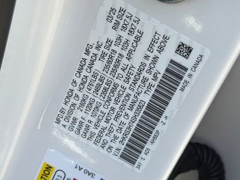 Certified 2025 Honda CR-V EX-L image 37