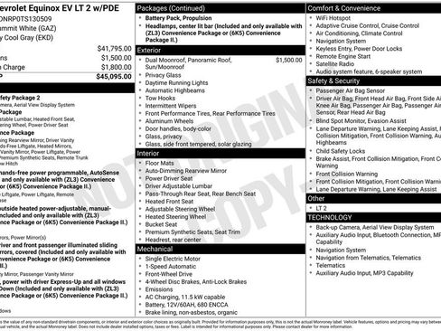 New 2026 Chevrolet Equinox EV LT FWD image 26